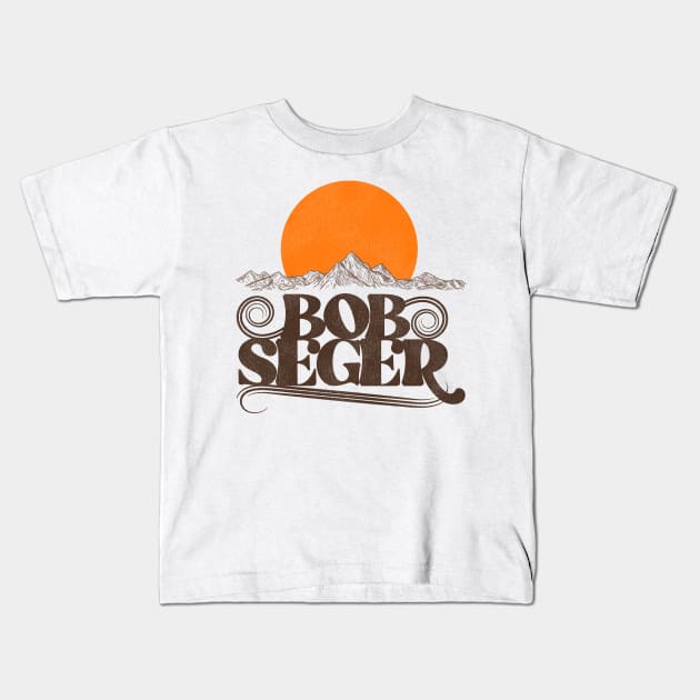 Seger Sunrise Kids T-Shirt by darklordpug